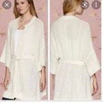 UGG  Ivory Kennedy Knit Long Sleeve Duster Sweater L Photo 1