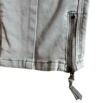 White House | Black Market embellished taupe/silver Slim Crop jeans, EUC size 6 Photo 9