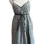 Converse  women's size 4 grey striped spaghetti strap dress Photo 0