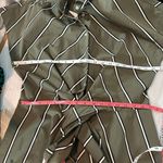 Sara Roka Draetra Striped Poplin Midi Dress Striped Multi Size US 10 IT 46 Photo 9