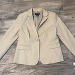 Liz Claiborne  Career Khaki Tan Women's One Button Blazer - Size SMALL NWT #120 Photo 0