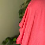 Lane Bryant Peplum Cap Sleeve Top with Front Pleat Size 18/20 Photo 4