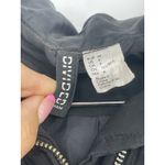 H&M  Divided Womens Size 4 Loose Light Black Hooded Long Puffer Jacket Photo 5