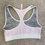 PINK - Victoria's Secret PINK gray/light pink cotton bra Sz M Photo 1