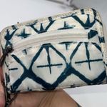 Lug Blue and White Tie Dye Rodeo Zip Around Wallet/Wristlet with RFID Photo 1