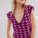 Free People NWT  Lola Top - amaranth flower combo Photo 0