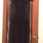 Helmut Lang NWT  black dress with leather inserts 0 Photo 1