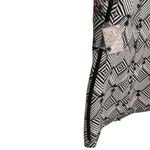 Free People x NEW ROMANTICS Black and White Beaded Mini Shift Dress Photo 8