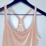 Madewell  Tan Velvet Racerback Bodysuit Size‎ M Photo 7