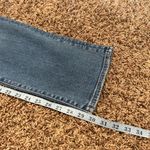 EXPRESS  Modern Straight Super High Rise Distressed Jeans Photo 11