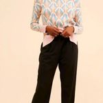 Laundry by Shelli Segal Hi-Low Jacquard Crewneck Sweater Photo 4