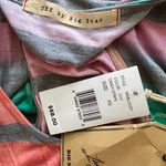 Big star Colorful Striped Maxi Dress Photo 2