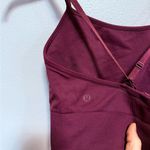 Lululemon Ebb to Street Brak Maroon Sports Bra Size 4 Photo 3