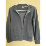 Nike Vintage  women’s Zip-up jacket Navy Boat Neck size Medium Photo 2