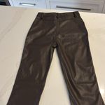 Motel Rocks  Chocolate Brown Faux Leather Pants Photo 6
