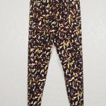 Aerie NWT Offline x Goals Black Printed Hi Rise Leggings Size Small Short Photo 2