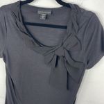 Attention  Black with Ruffles tee short sleeve size Small Photo 2