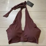 Klassy Network Halter Brami Top XXL | Brown Modal Blend | NWT Photo 0