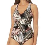 Hurley scattered palms Bathing Suit One Piece Swimsuit Swimwear Photo 1