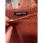 American Apparel Delphine Tunic Knit Slouchy Sweater Terracota XS Photo 3