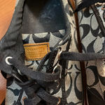 Coach  Black Signature Canvas Sneakers Photo 3