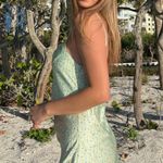 Princess Polly Mini Dress Floral Green Photo 4