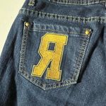 Rocawear  WOMEN DARK WASH BLUE JEANS SIZE 11 PRE-owned Photo 3