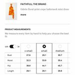 Faithfull the Brand  Odette Tropical Print Mini Halter Dress Photo 9