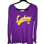 Touch by Alyssa Milano Purple Lakers Long Sleeve Size L Photo 0