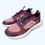 Adidas Response Trail X Running Shoes Sneakers Maroon Raw Pink Linen Women's 9.5 Photo 1