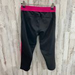 Adidas  Techfit Climalite Womens Crop Leggings Size Small Black Pink Photo 2