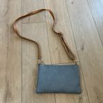 Caroline Hill  Blue & Brown Crossbody Purse Photo 1