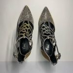 Fioni  Silver Strap Heels Photo 7