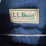 L.L. Bean Blue Vintage Long Sleeve Long Flannel Pajama Dress Size 12 Photo 5