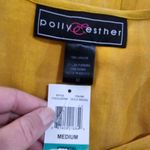 Tilly's Polly & Esther Mustard Knot Front Dolman Sleeve Blouse Size Medium Photo 5