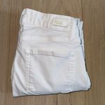 Paige  Verdugo Crop Jeans White Denim Skinny Size 27 Photo 4