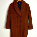 J.Crew ladies The shawl-collar coat in stadium cloth wool double breasted size 0 Photo 0