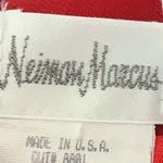 Neiman Marcus Vintage  Red 100% Wool Wrap A-Line Skirt Women’s Size 14 Large XL Photo 2