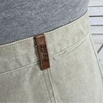 Vintage Coca Cola Snap Front Side Cargo Pocket Denim A Line Skirt Khaki‎ 6 XS Green Photo 7