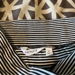 Athleta Black and White Striped Stretch Knit Pencil Skirt Size S Photo 5
