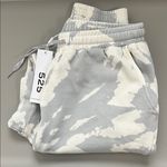 525 America  Sweatpant Joggers Ivory/Gray Tie Dye Size Medium NWT Photo 0