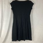 Toad & Co Nena Heather Black Scoop Neck Cap Sleeve Dress Women Size S Photo 1