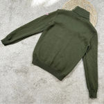 Rossignol Women’s 100% Virgin Wool Turtleneck Knit Sweater in Dark Kaki Green M Size M Photo 6