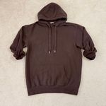 Chocolate Brown Oversized Hoodie Dres Size M Photo 1