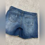 Refuse Distressed Denim Jean Dressy Shorts Size Large Stylish Photo 7