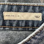 PacSun  SZ 25 Mom Jeans Mid-Rise Distressed Rips Pockets Medium Wash Blue Womens Photo 8