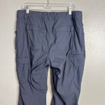 Duluth Trading Co Dry On The Fly Cargo Pant Women Size 14x31 Hiking Convertible Gray Photo 7