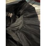 Crystal Doll Black Fit and Flare Dress Party Cocktail Tie Back Size 11 Photo 6