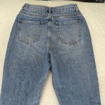 PacSun  High-rise Straight Leg Jeans Distressed Cotton Rigid Denim Women's 29 Mom Photo 4