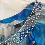 Charter Club FINAL MARKDOWN  Sheer Floral Top w/Embellished Neckline (P/S) Photo 6